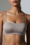 Zivame Double Layered Non Wired Medium Coverage Strapless Bra - Wind Chime — thumbnail 4